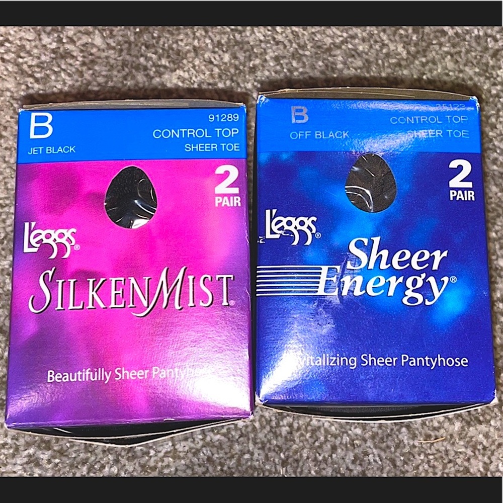 Leggs Sheer Pantyhose Bundle -2 NWT